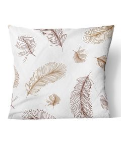 Gold Leaf Feathers Design