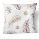 Gold Leaf Feathers Design