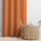 Tangerine Faux Linen Orange