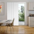 Almond - Panel Blinds Blackout