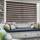 Brown - Zebra Blinds