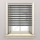 Bergen Black Coffee Zebra Blind