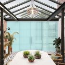 Light Blue - Vertical Blinds