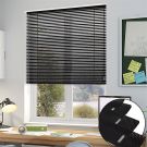 Perforated Black - Venetian Blinds