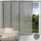 Madeira Slate - Screen Fabric Panel Blinds