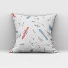 Sunny Ocean Surf Design Cushion Cover