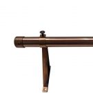 BRONZE FINISH END STUD CURTAIN POLE