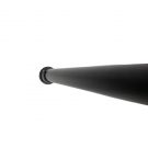 BLACK FINISH RECESS BRACKET CURTAIN POLE