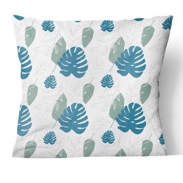 Tropical Monstera Palm Leaf Design