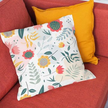 Sweet Floral Design Cushion Covers
