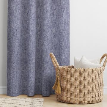 Wisteria Faux Linen Purple