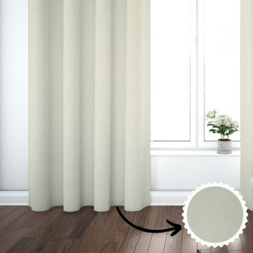Rhea Lunar White Curtain