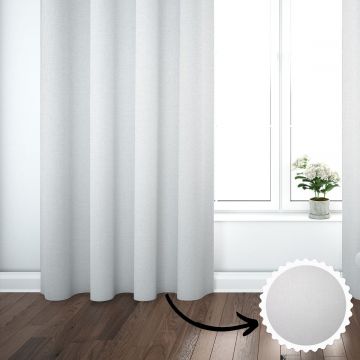 Callie White Alabaster Curtain