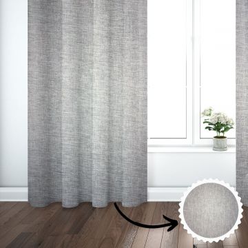 Linus Pearl Grey Curtain
