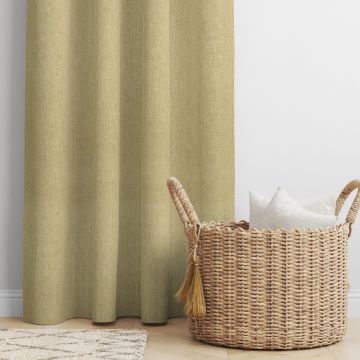 Gossamer Faux Linen Curtains