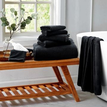 650GSM Hotel Grade Black Towels