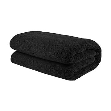 Black Towels-Bath Sheet 36&quot; X 72&quot;