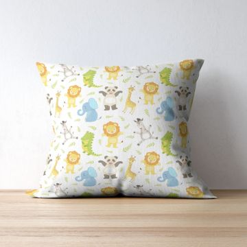 Jungle Design Kids Cushion Cover 