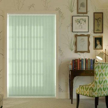 Light Green - Vertical Blinds 