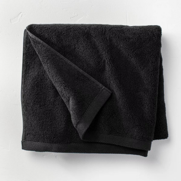 Black Towels-Bath Towel 30&quot; X 60&quot;