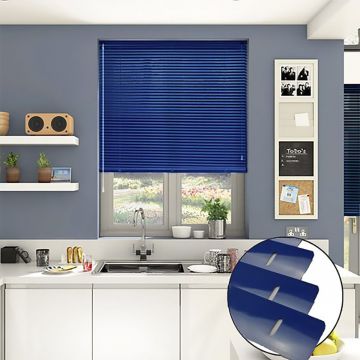 Navy Blue-Venetian Blinds