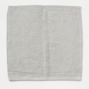 Grey Towel-Hand Towel 12" X 12"