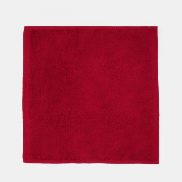 Red Towel-Hand Towel 12" X 12"