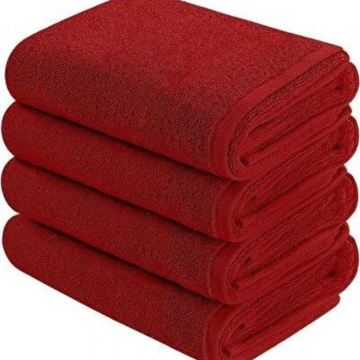 Red Towel-Bath Sheet 36" X 72"