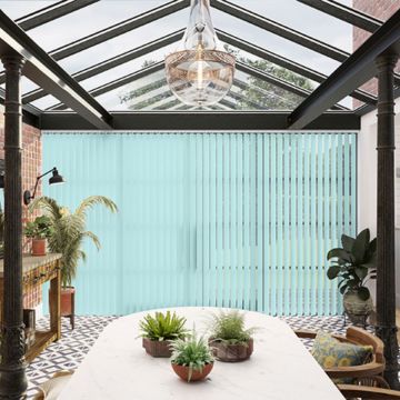 Light Blue - Vertical Blinds