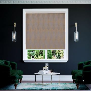 Luna Gold Roller Jacquard Blind