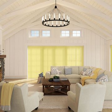 Light Yellow - Vertical Blinds