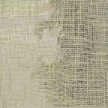 Cream Faux Linen Sheers