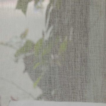 Duck White Misty Voile Sheer Curtains