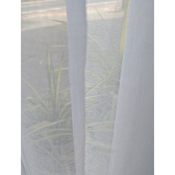 White Sheer Curtain – Subtle Weave