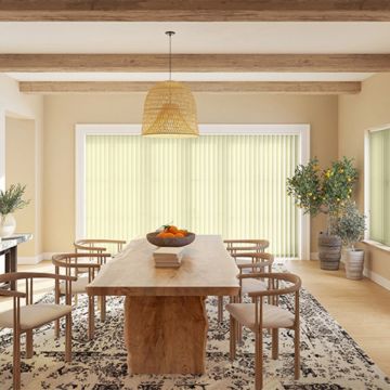 Pale Yellow - Vertical Blinds