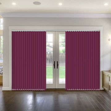 Bright Purple - Vertical Blinds