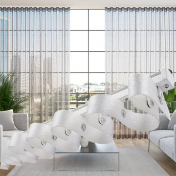 Ripple / Wave Curtain Track Set