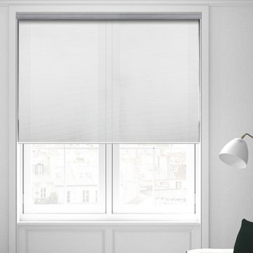 Madeira Snow White Screen Roller Blind