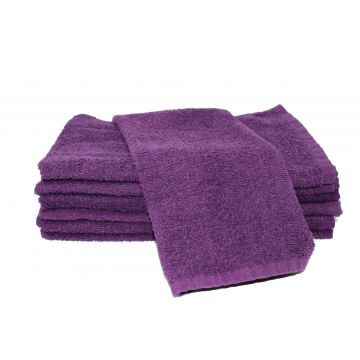 Purple Towel-Face Towel 16" X 27"
