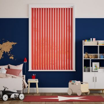 Ruby Red - Vertical blinds