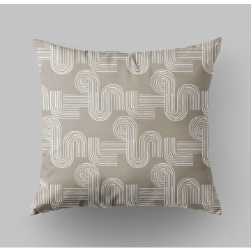 Modern Lines Throw Cushion