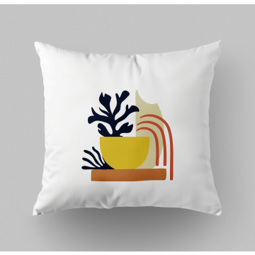 Modern Abstract Botanical Cushion Covers