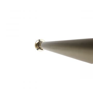 ANTIQUE GOLD FINISH WALL BRACKET CURTAIN POLE