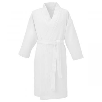 White Waffle Bathrobe