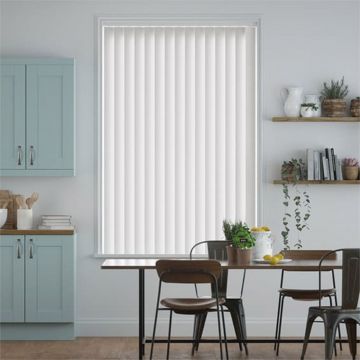 White-Vertical Blinds