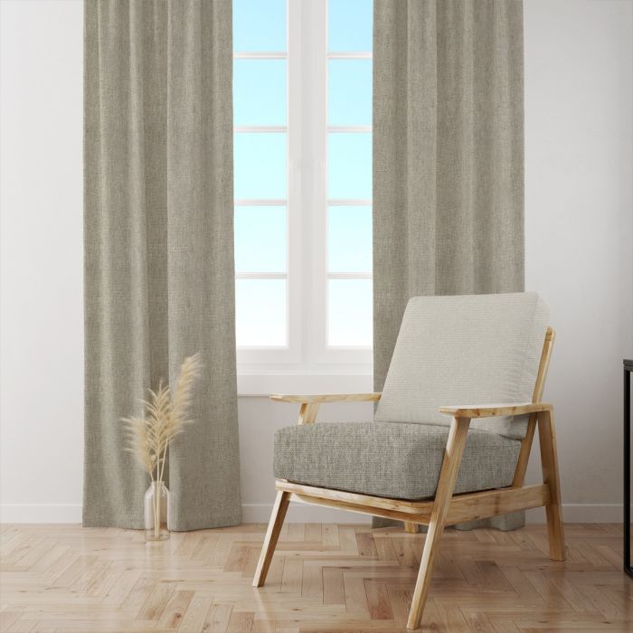 Thunder Faux Linen