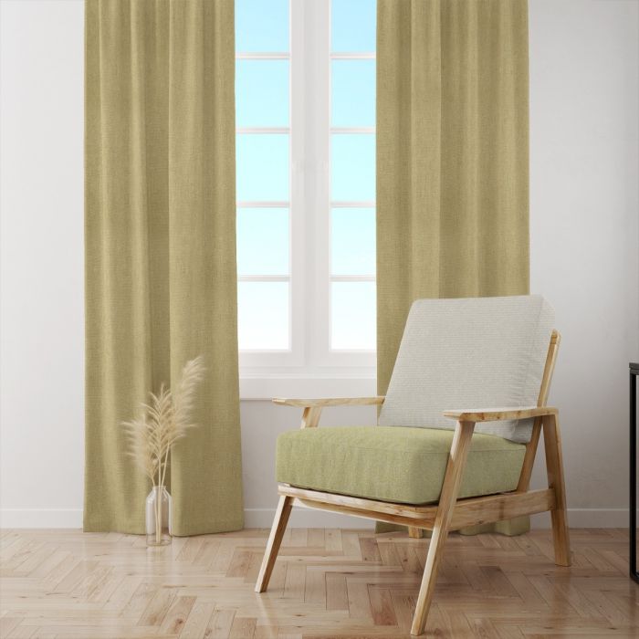 Gossamer Faux Linen Curtains
