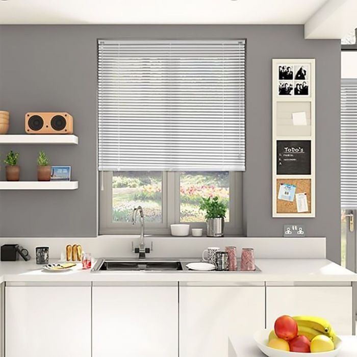 White Venetian Blinds